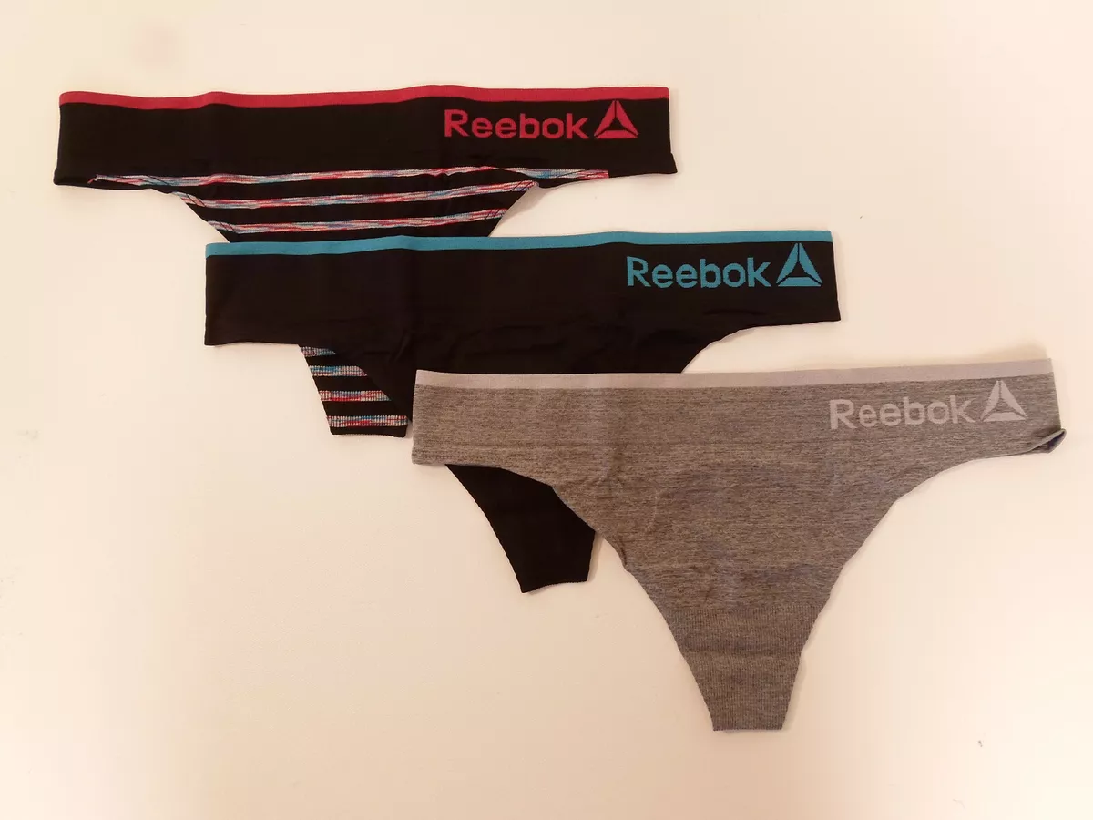 Reebok Women's Seamless Thong, 6-Pack 