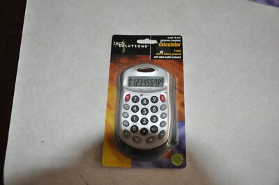New Tech Solutions TS-250 Electronic Calculator Hand Held Battery  Solar Cell