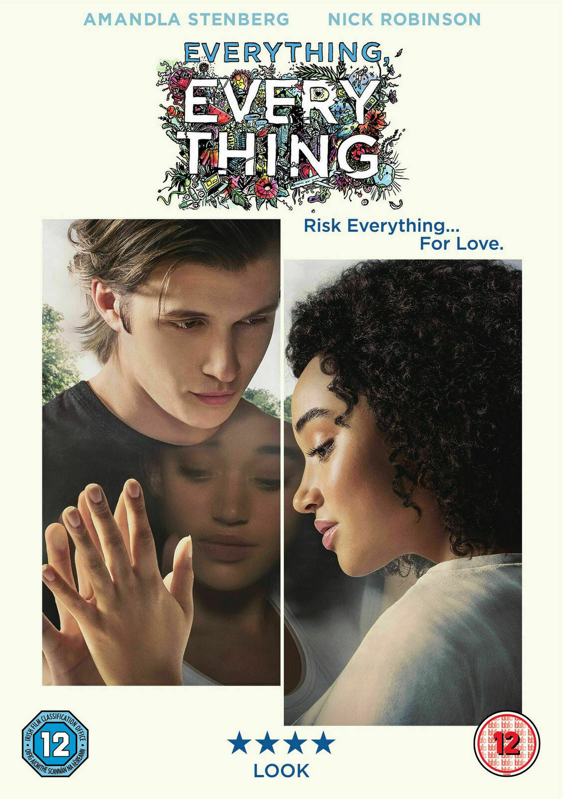 EVERYTHING EVERYTHING AMANDLA STENBERG NICK ROBINSON WARNER UK 2017 DVD NEW