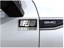 FJB Edition Joe Biden - Donald Trump - MAGA - Metal Car Decal