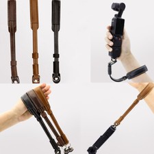 Handheld PU Leather Wrist Strap Lanyard For DJI OSMO Pocket 3/4/5 Gimbal Camera