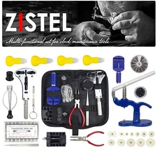 915PCS 3IN1 Watch Repair Tool Kit Case Opener/ Press +12 Dies Spring Bar Tool US