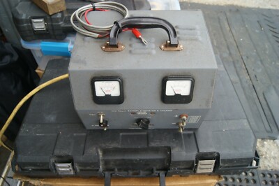 EICO MODEL 1060 POWER SUPPLR REGULATOR 6V AND 12V WATCH THE VIDEO