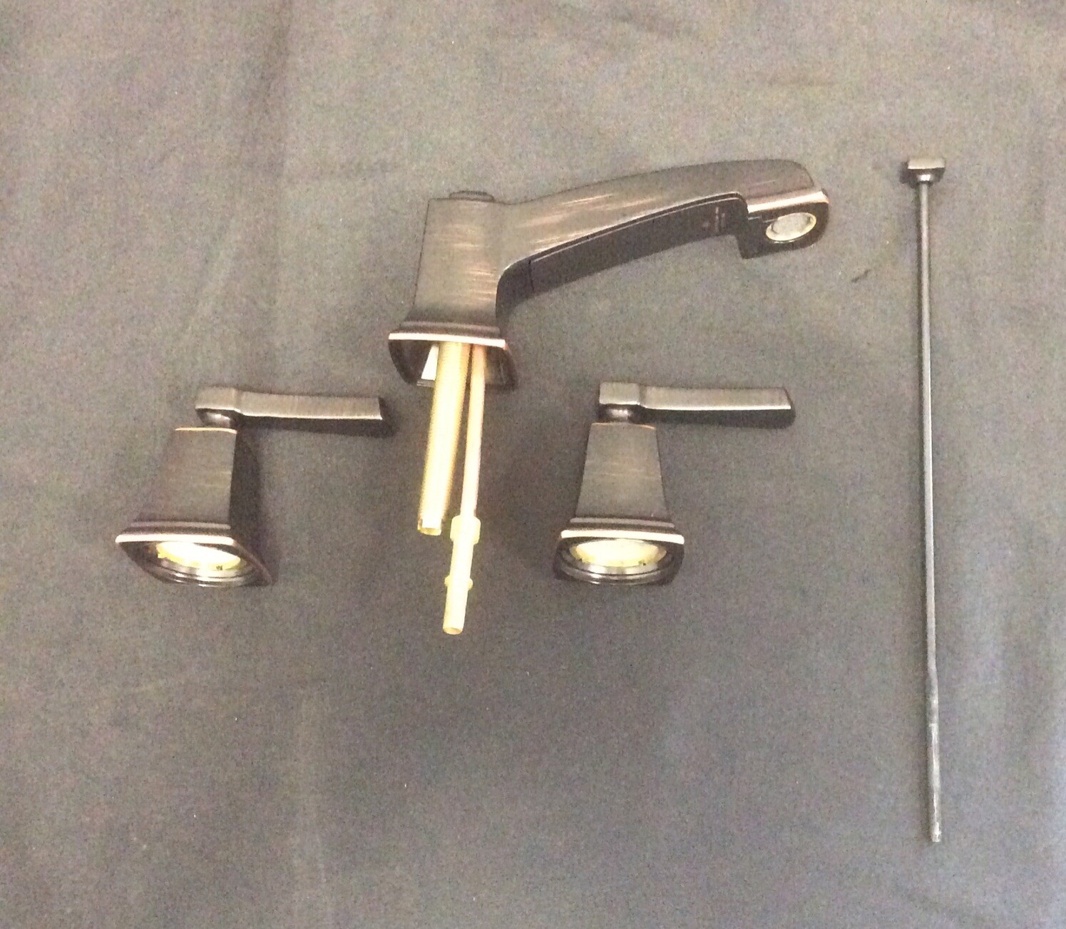 Moen Boardwalk Bathroom Faucet Trim Mediterranean Bronze Widespread
