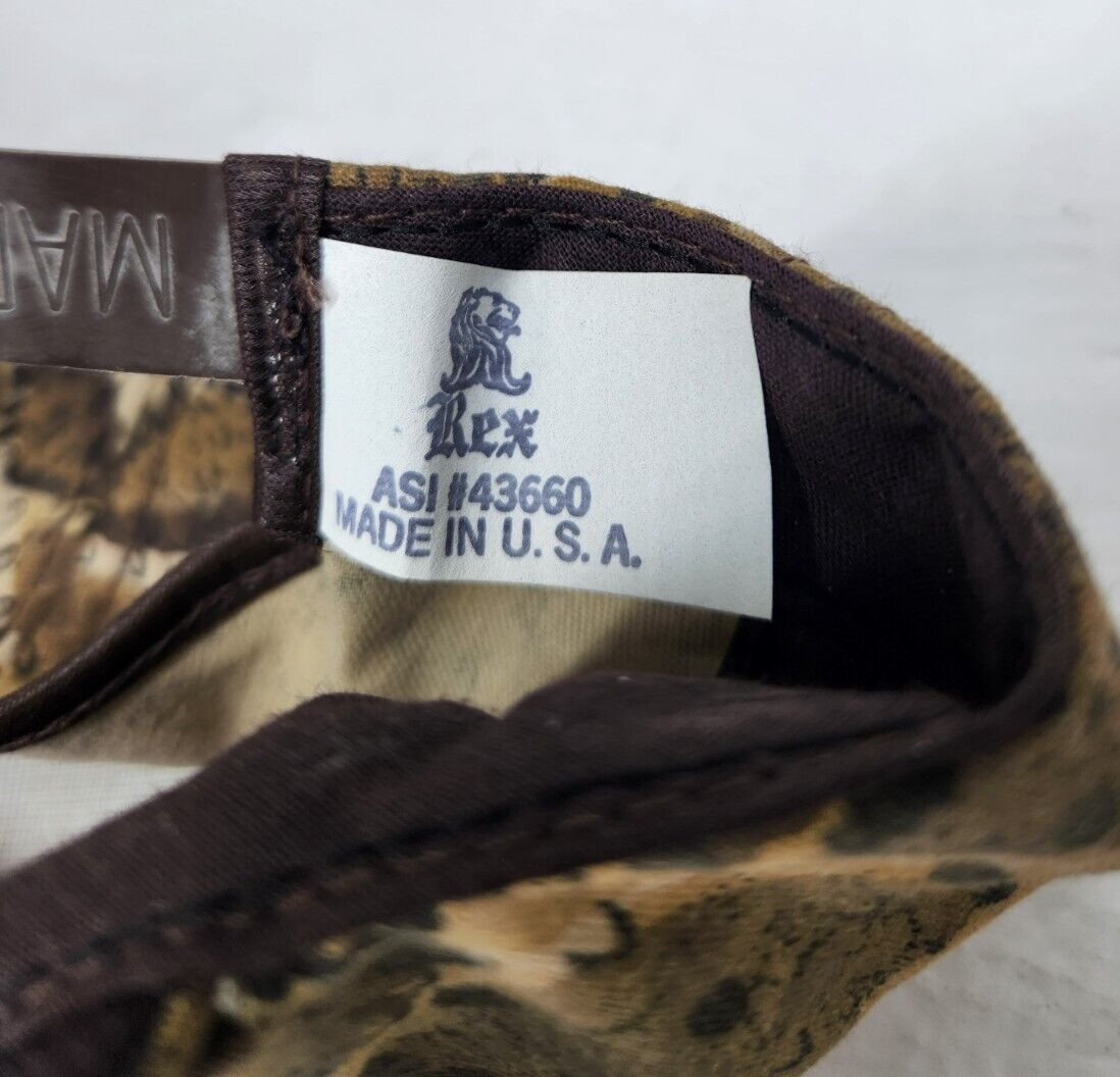 Westvaco Snakeskin Pattern Adjustable Trucker Hat… - image 3