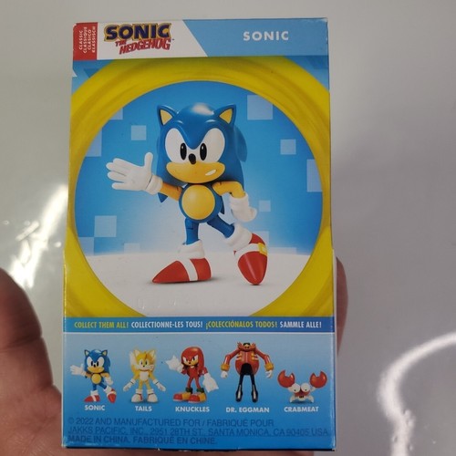 JAKKS Pacific Sonic the Hedgehog Classic Sonic 2.5 in Action Figure - Brand New! - Picture 2 of 6
