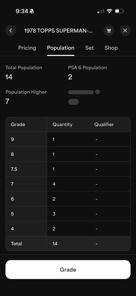 Superman The Movie 1978 Topps PSA Graded🔥RARE🔥 - Image 3 of 3
