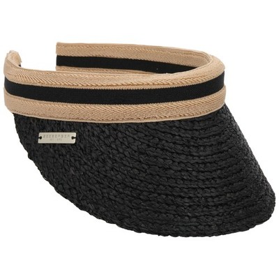 SEEBERGER Visor Sonnenvisor Raffia Schild Caps Damen Visoren Golfcap
