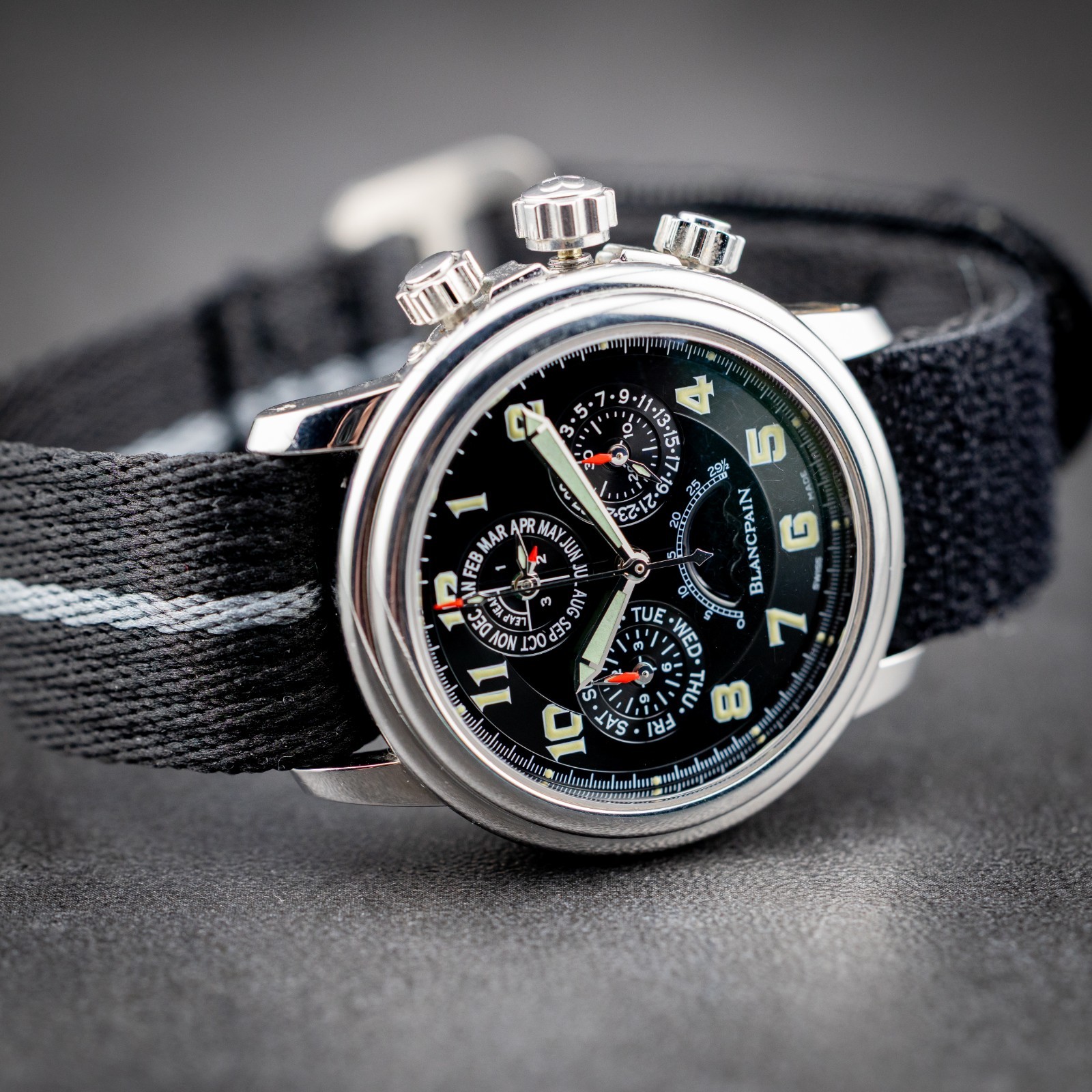 Blancpain Leman Flyback Chrono Perpetual Calendar Ref. 2585-1140 image 5