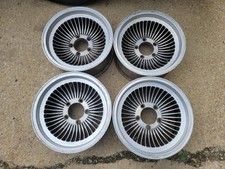 Vintage 15x7 Turbine Mag Wheels 5x5-in Bolt Pattern Chevy Van Truck G10 C10