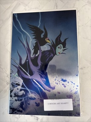 Disney Villains: Maleficent #1 Metal Premium Cover w/ COA - Dynamite - 100 Exist