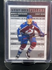 2023-24 Upper Deck #SB-18 Mikko Rantanen Stat Box Fillers