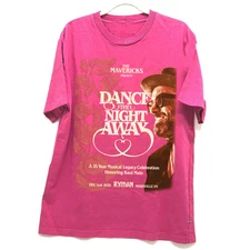 Raul Malo of The Mavericks Dance The Night Away T Shirt Pink BM2128
