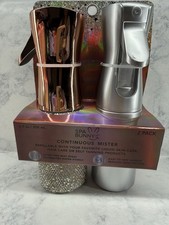 Spa Bunny Refillable Spray Bottles In Rosegold Rhinestone  Matte Gray Set of 2