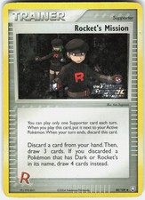 Pokemon Rocket's Mission 88/109 Team Rocket Returns Pokemon Reverse Holo LP on eBay
