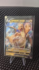Pokémon TCG Dragonite V Pokémon Go 49/78 Full Art Ultra Holo Rare Card 2022