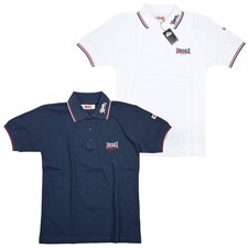 Polo uomo Lonsdale Lion Collar ricamata classica colori a scelta