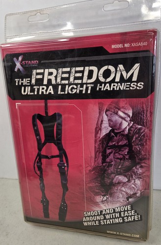 X Stand Treestands The Freedom Ultra Light Harness XASA840 Weight Limit 350 Lb - 第 1/7 張圖片