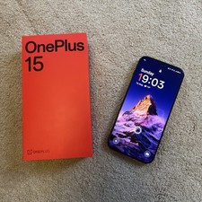 OnePlus 15 - 256GB 12GB RAM Infinite Black 5G – Excellent Condition – Boxed
