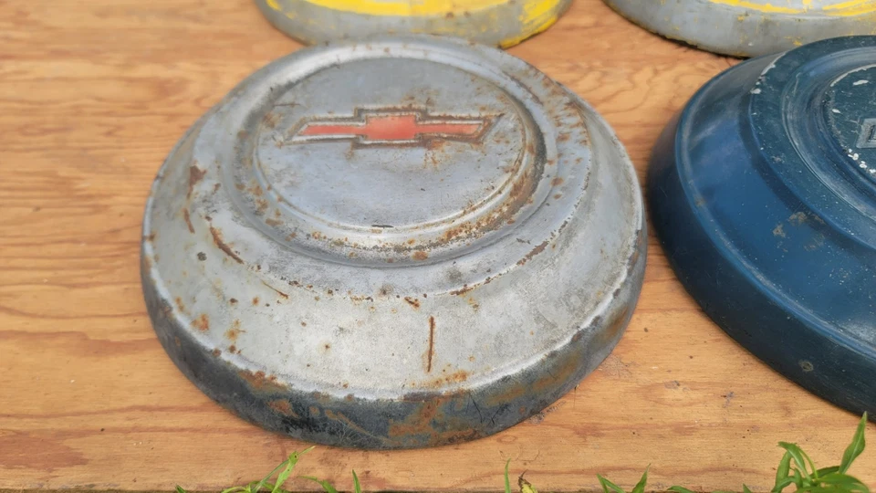 Chevrolet 1967 68 camioneta pickup furgoneta escalonada 1/2 tonelada C10 G10 P10 tapacubos pintados Foto 2 de 4