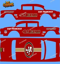 55 CHEVY GASSER (WHITE TONER) DECALS SAN FRANCISCO