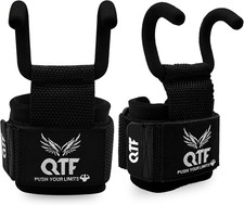 Weight Lifting Barbell Hooks Lifting Heavy Duty Deadlift Wrist Straps Men and Wo