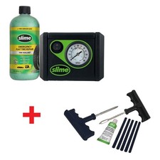 SLIME System naprawy opon Uszczelniacz do opon + zestaw do naprawy opon do migawek