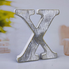 6 Inch Wood Letters Unfinished Rustic Wood Letters for Wall Decor Decorative Sta