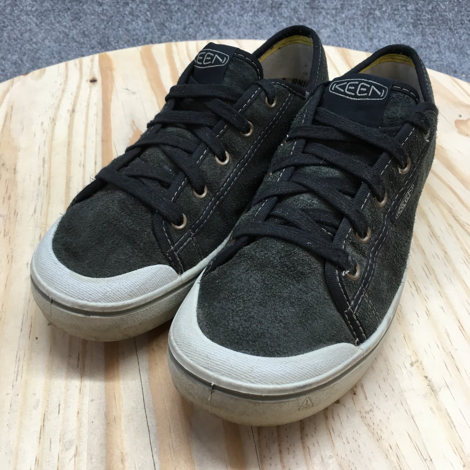 Keen Shoes Donna 9 W Elsa Harvest Sneakers Nero Pelle Casual Basse 1026812