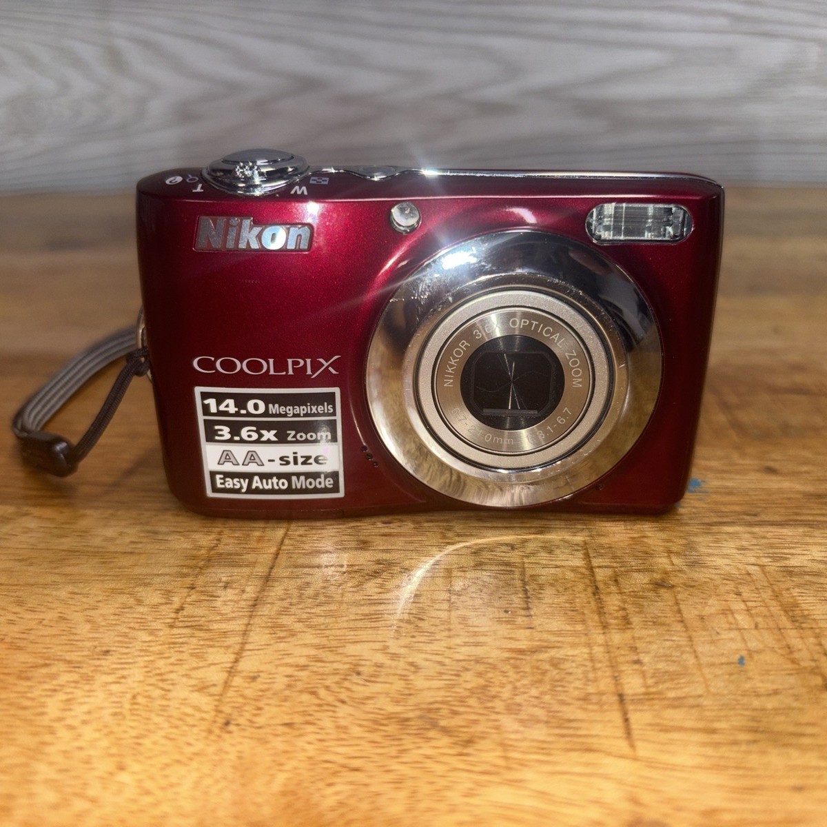 Nikon COOLPIX L24 14.0MP Digital Camera - Red - FOR PARTS | eBay