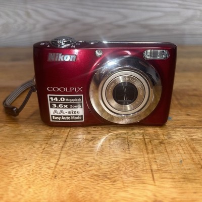 Nikon COOLPIX L24 14.0MP Digital Camera - Red - FOR PARTS | eBay