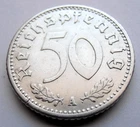 1935 Germany 50 Reichspfennig — photo from another recent sale