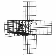 OWDE 3" One-Way Door Excluder –Professional Black Mesh Evictor Trap by Wildlife 