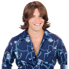 Ladies Man Brown Wig - Fun World