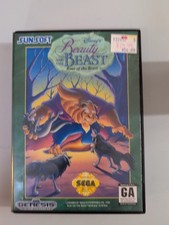 Disney's Beauty & the Beast: Roar of the Beast (Sega Genesis, 1993) CIB, Tested 