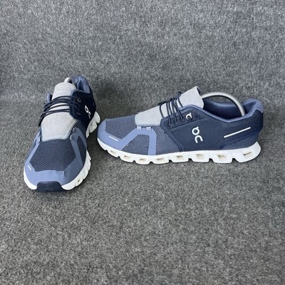 On Cloud 5 Men's 9 Blue Running Shoes Midnight Navy Sneakers