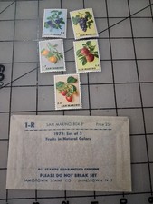 San Marino stamps 1973  Fruits