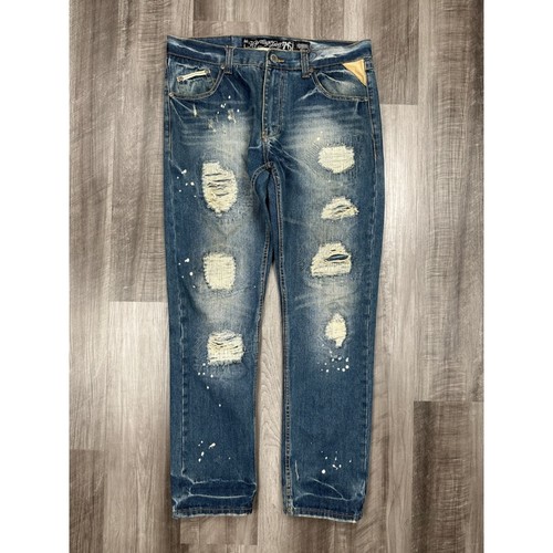 Heritage America 1776 Denim Distillery Distressed Jeans - 36x33