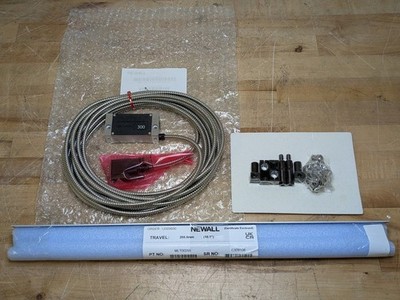 Newall Microsyn 2G Encoder Linear Scale w/ Reader Head & Bracket Kit 10'' Travel