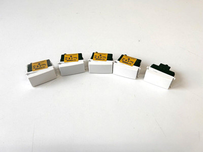Vimar Plana 14000 Switch 1P 10AX - WHITE ORIGINAL LOT 4 PCS.