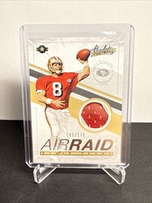 2017 Panini Absolute Air Raid Materials 145/175 Steve Young #4