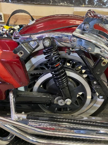 Amortecedores traseiros padrão Drag Specialties 12" para 1991-2017 Harley Dyna Super Glide - Imagem 2 de 4
