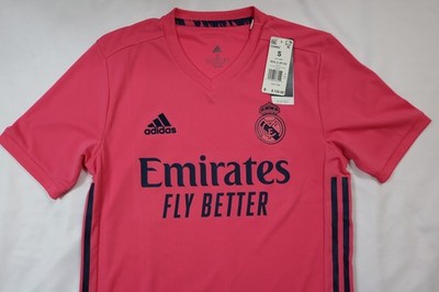 Adidas REAL MADRID AUTHENTIC PINK Soccer Jersey Men's Size: S