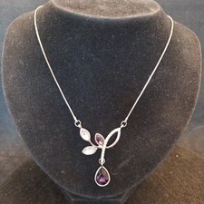 LBVYR silver Tone Necklace With Pendant. (54)