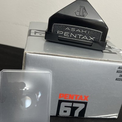 MINT Asahi PENTAX 6x7 67 Eye Level Prism Finder For 6x7 67 From JAPAN