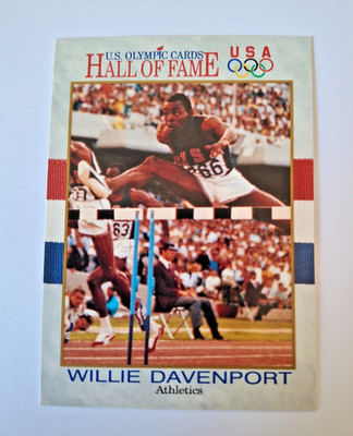 Impel US Olympic Hall Of Fame - Willie Davenport #83 - Trading Card - Olympia