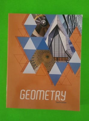 B447-163 * NEW, BJU, GEOMETRY, STUDENT BOOK, FOURTH EDITION, 9781606828946, 2016
