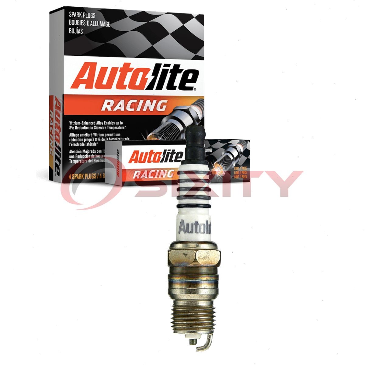 Autolite Racing AR24 Spark Plug for 406 2771 2623 Ignition Wire Secondary rb