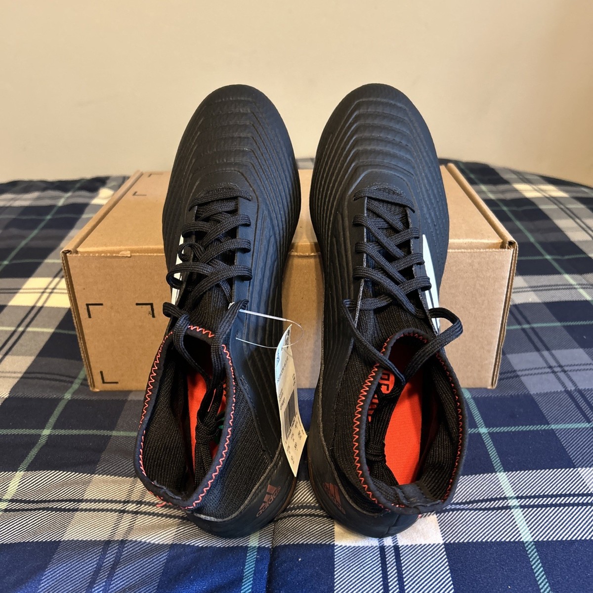 Size 12 - adidas Predator 18.3 FG Black (CP9301) | eBay