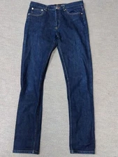 A.P.C. Petit Standard Denim Jeans 31 Straight Tapered Classic Fit Used JAPAN
